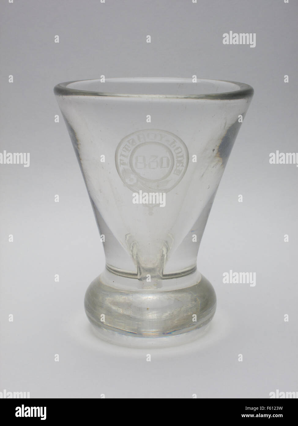 Antique Masonic toasting glass Stock Photo - Alamy
