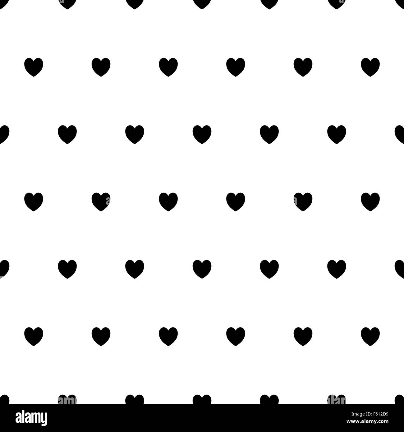 Seamless hearts pattern Stock Vector Image & Art - Alamy