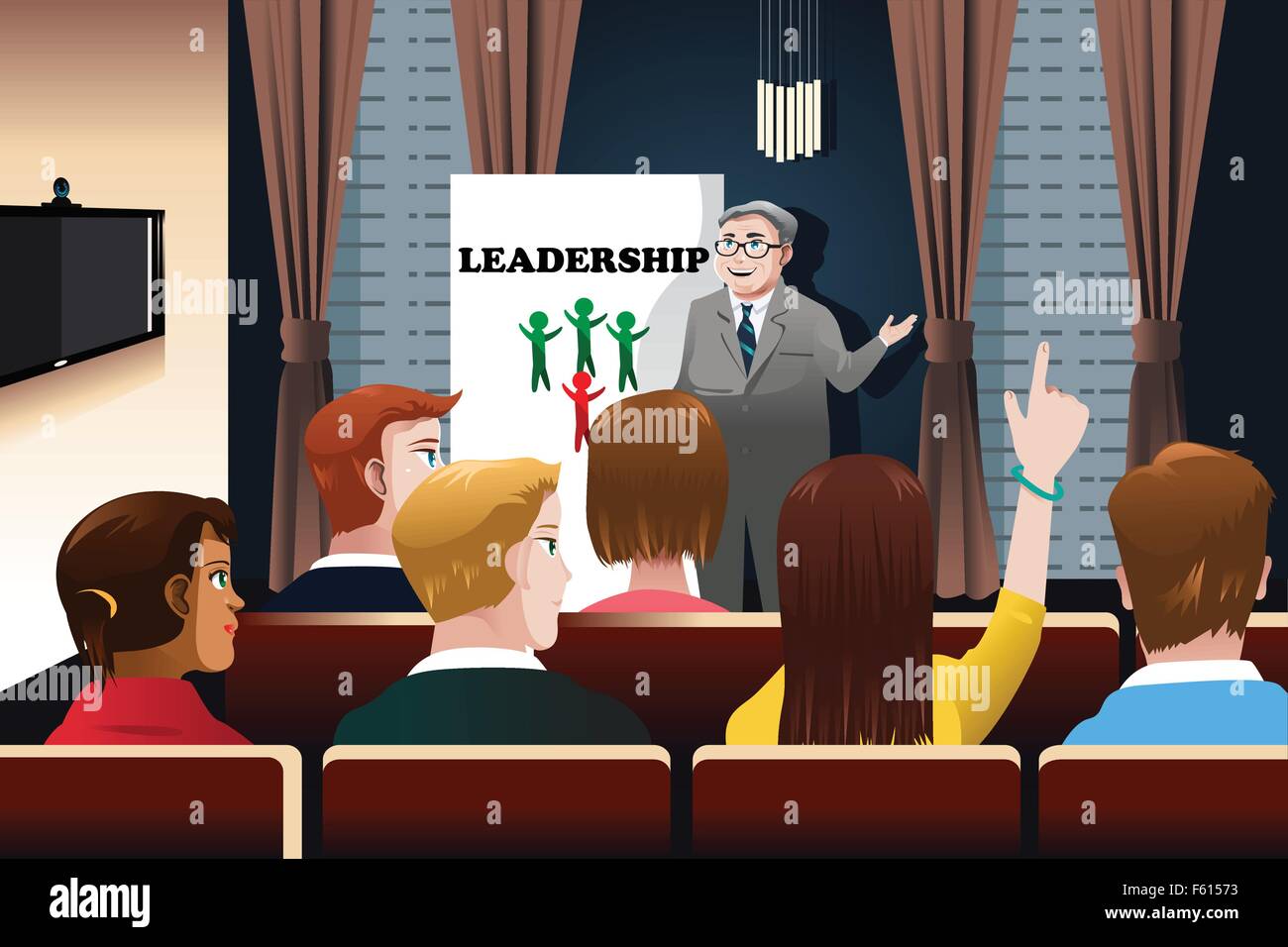 Leadership convention Stock Vector Images - Alamy