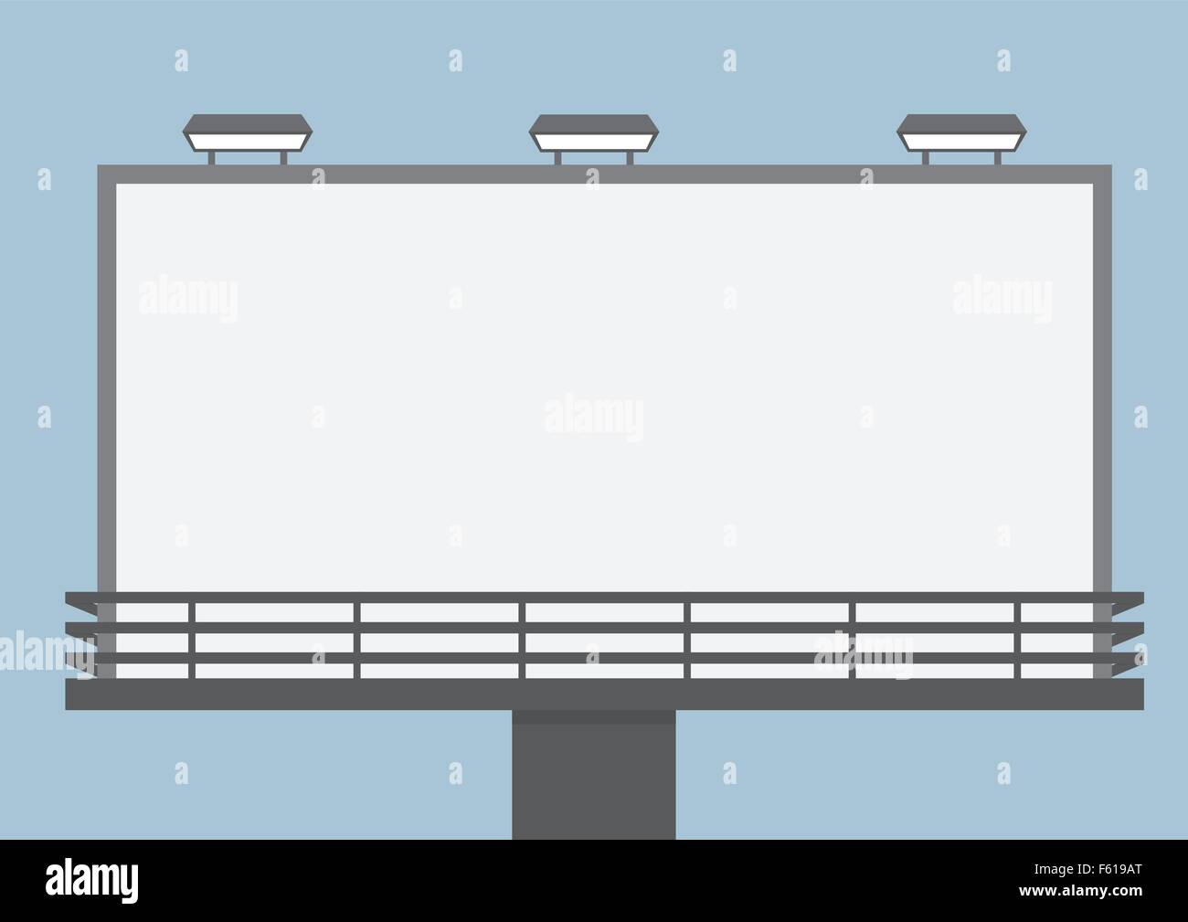 Outdoor blank billboard, VECTOR, EPS10 Stock Vector Image & Art Alamy