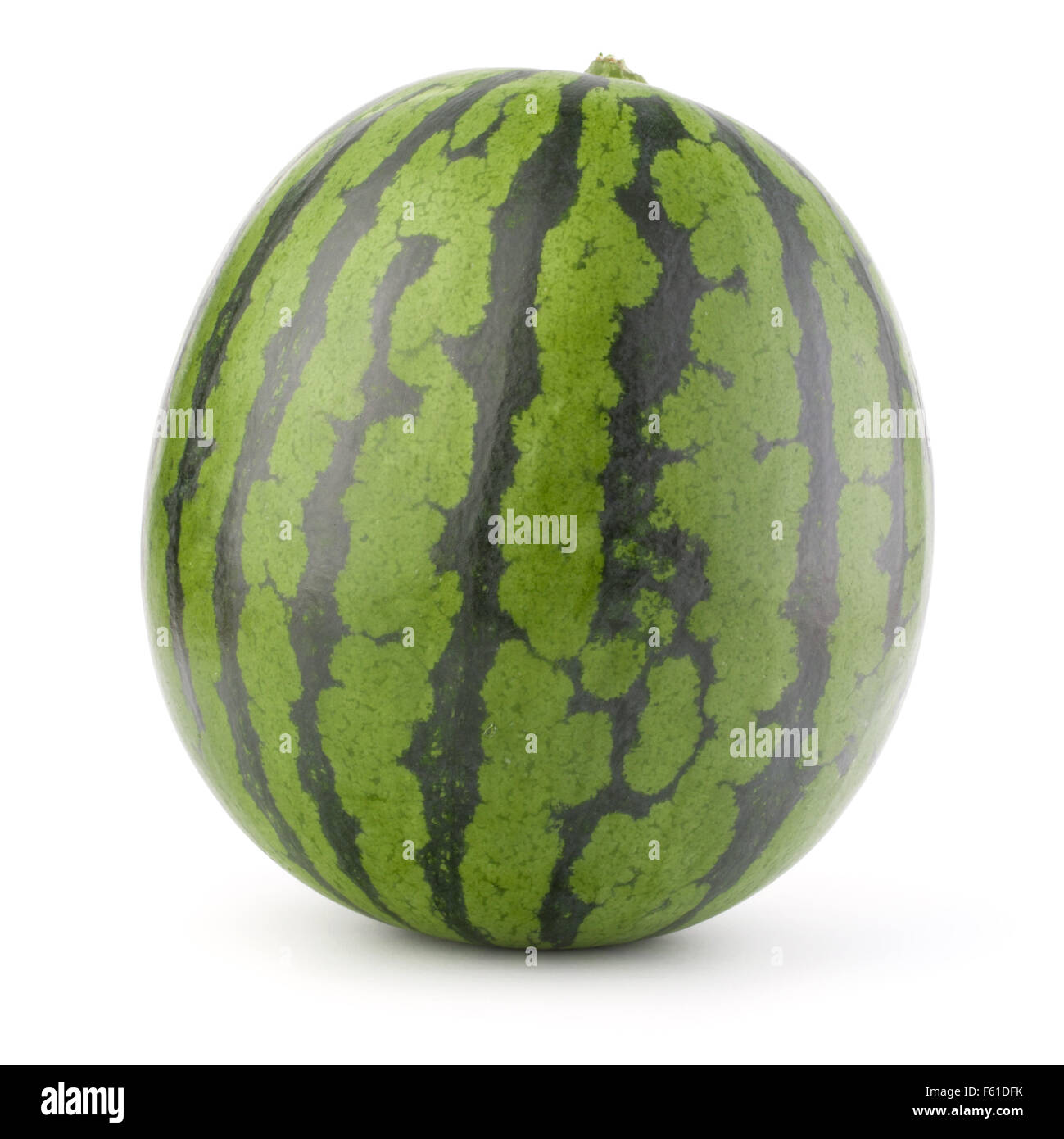 Ripe watermelon isolated on white background cutout Stock Photo - Alamy
