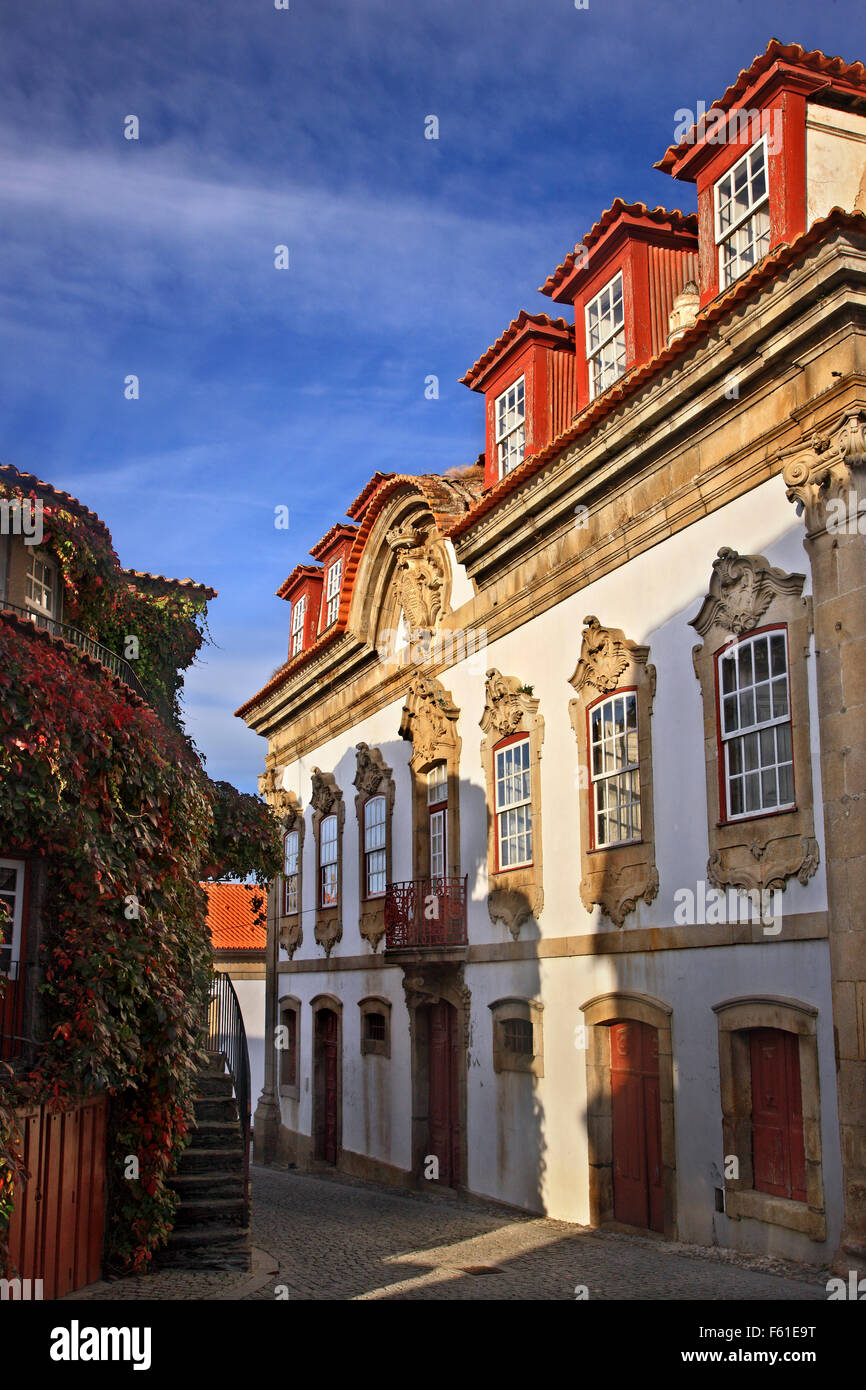 Beautiful house in Provesende village, in Alto Douro wine region (Unesco World Heritage site), Porto e Norte, Portugal Stock Photo