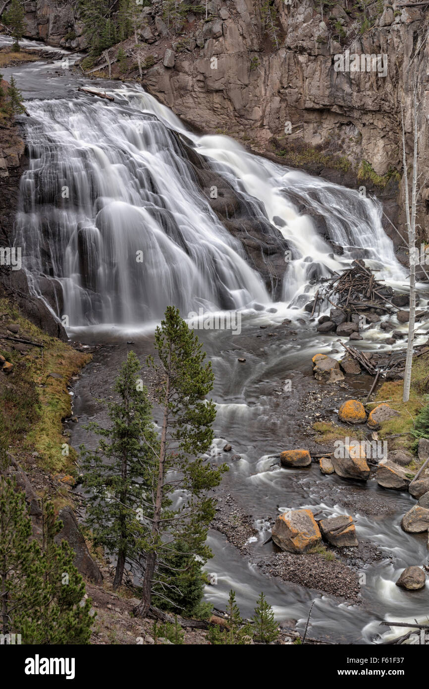 Gibbon Falls Stock Photo