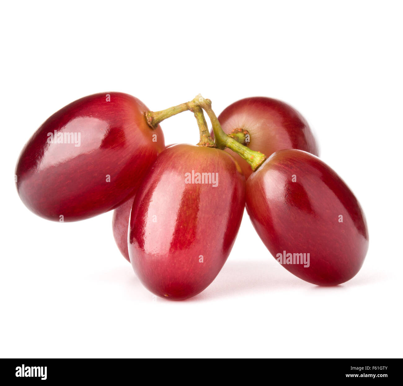 Green grape bunch isolated on white background cutout Stock Photo - Alamy