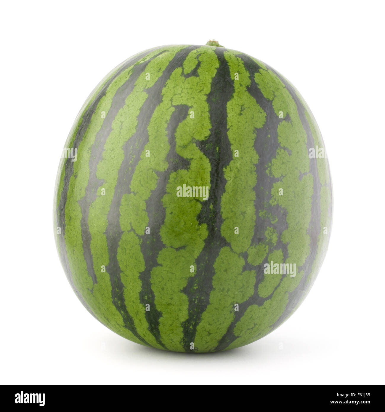Ripe watermelon isolated on white background cutout Stock Photo - Alamy