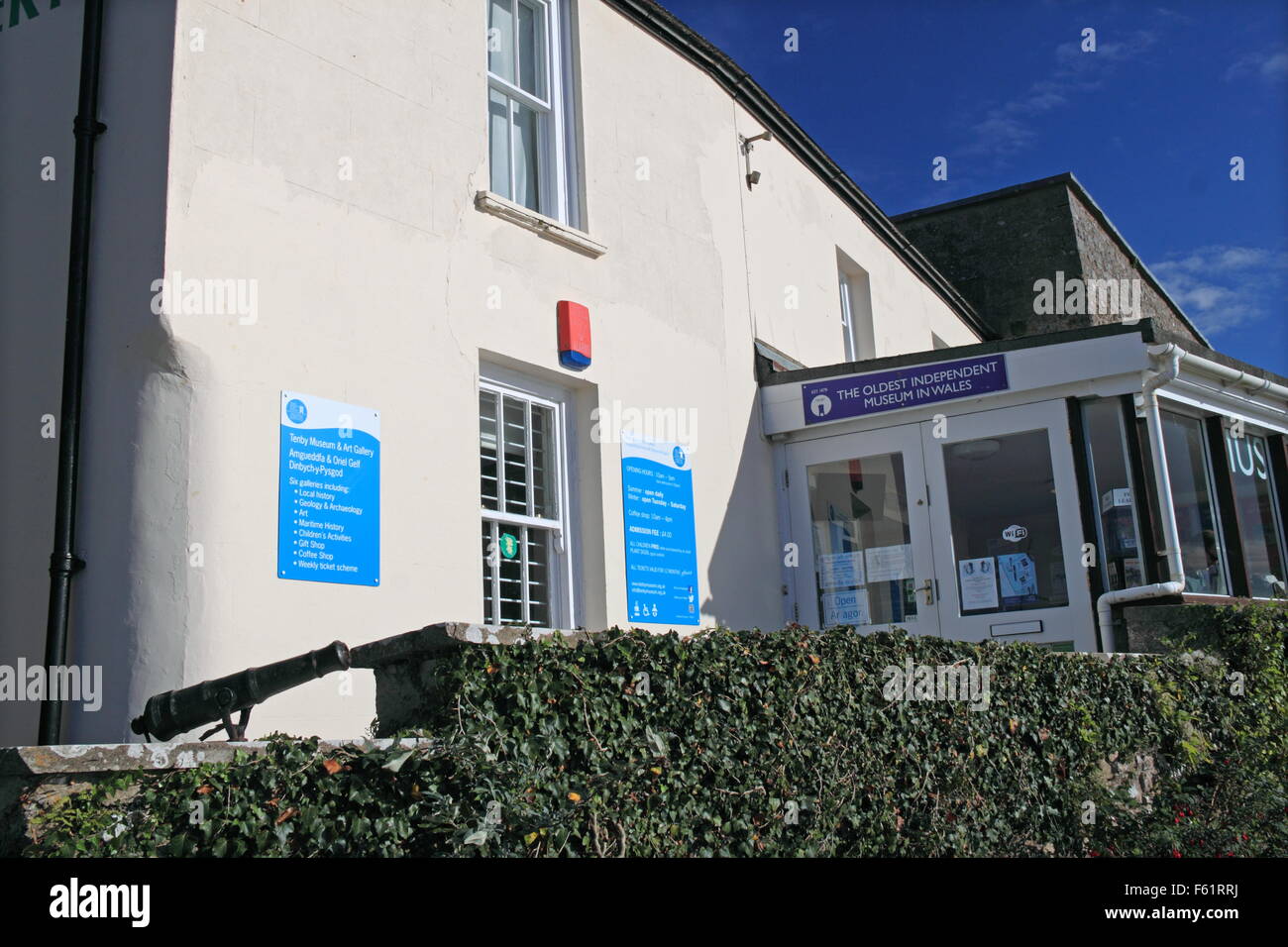 Tenby Museum and Art Gallery, Castle Hill, Pembrokeshire, Dyfed, Wales