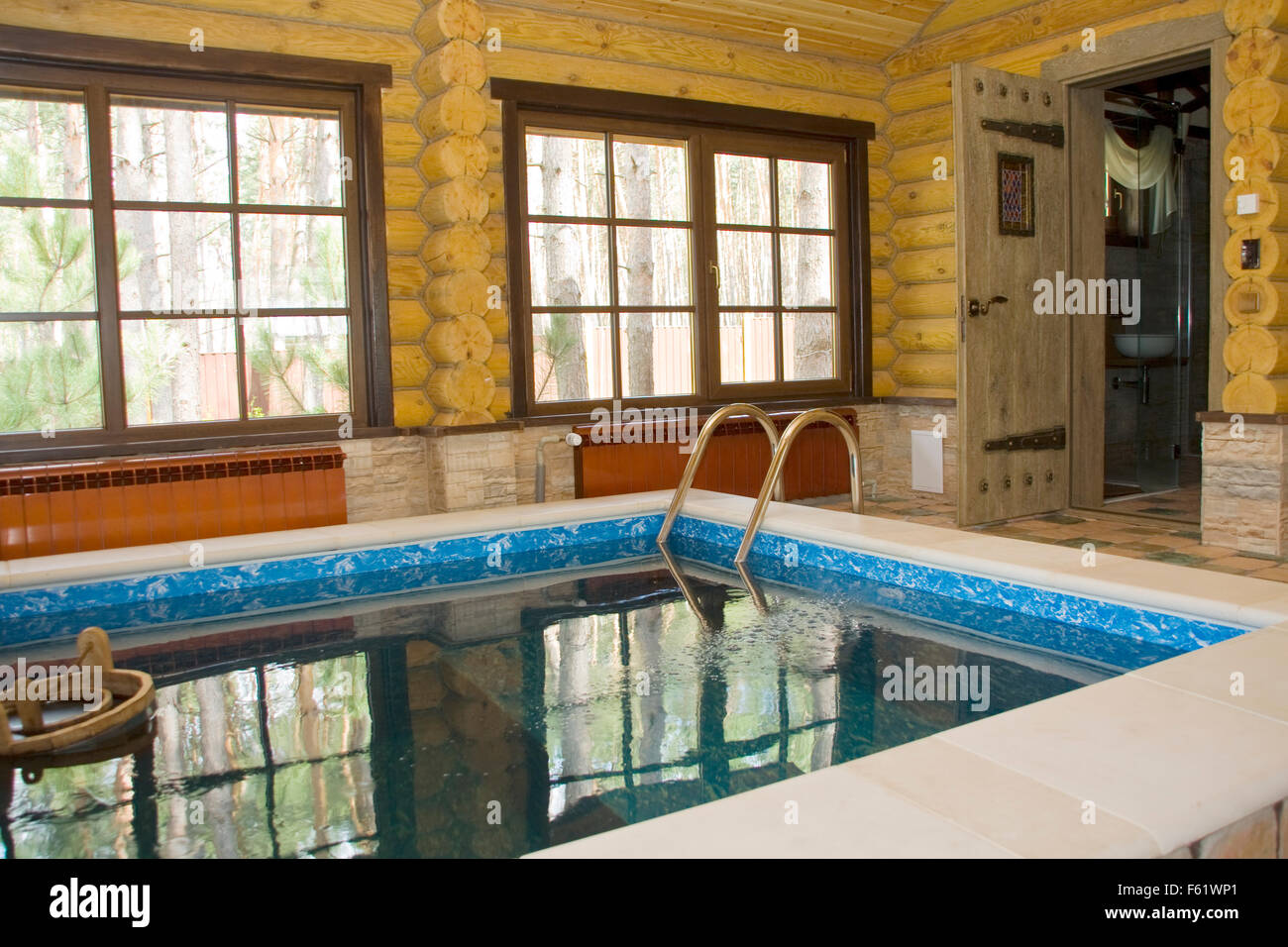 Internal pool Stock Photo