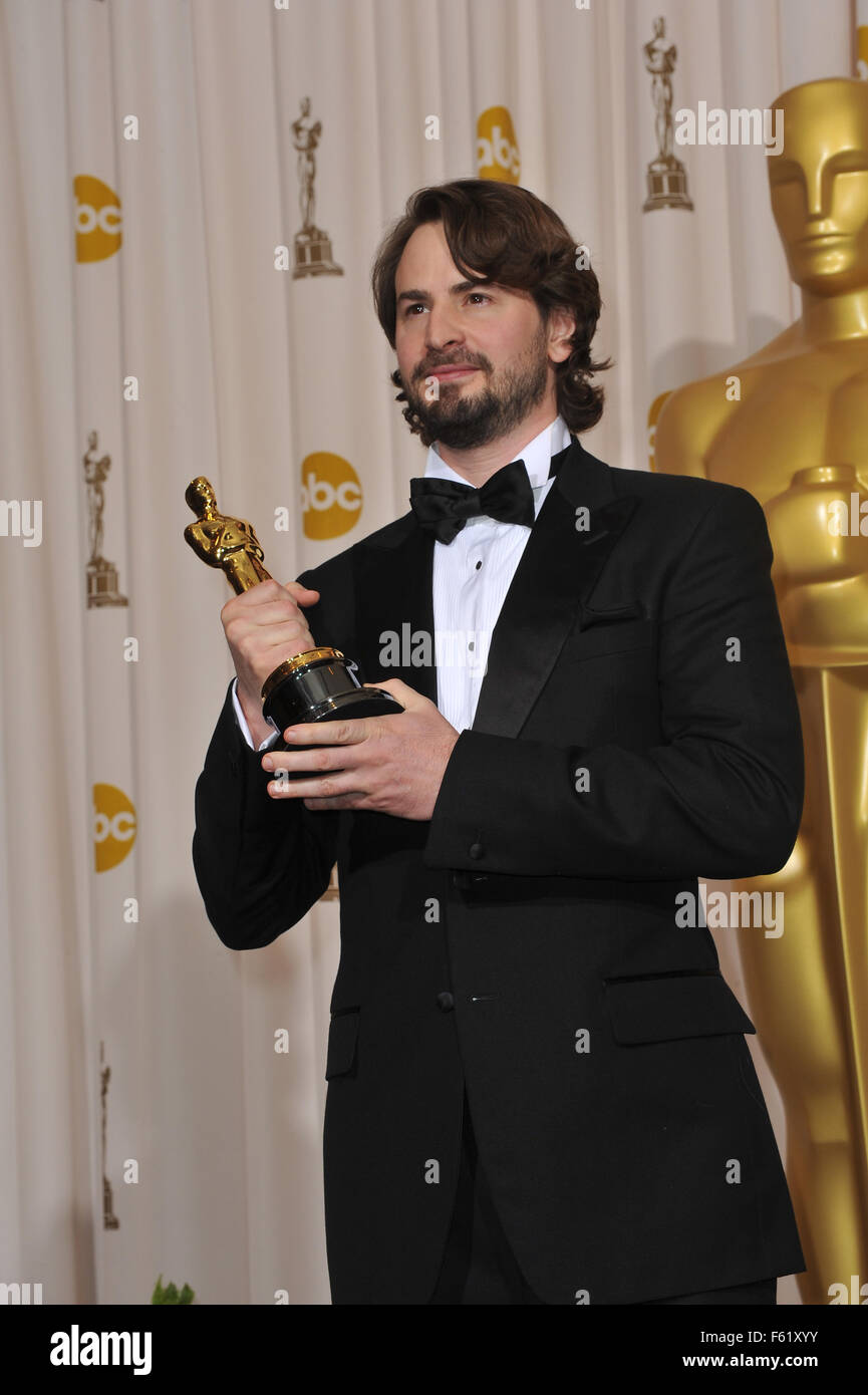 LOS ANGELES, CA - MARCH 7, 2010: Mark Boal at the 82nd Academy Awards at the Kodak Theatre, Hollywood. Stock Photo