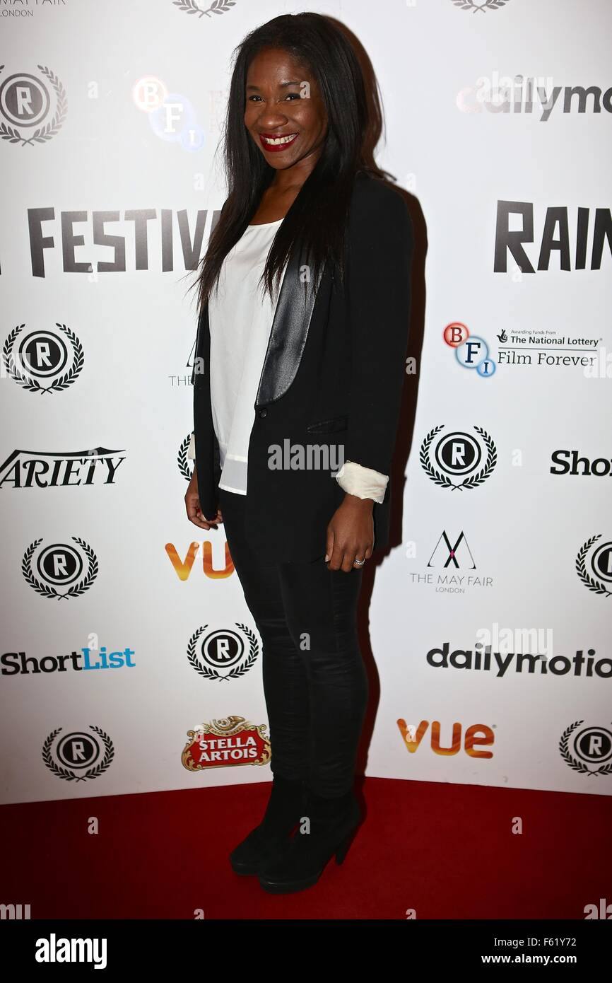 Guests attend the screening of The Carrier at The Raindance Film