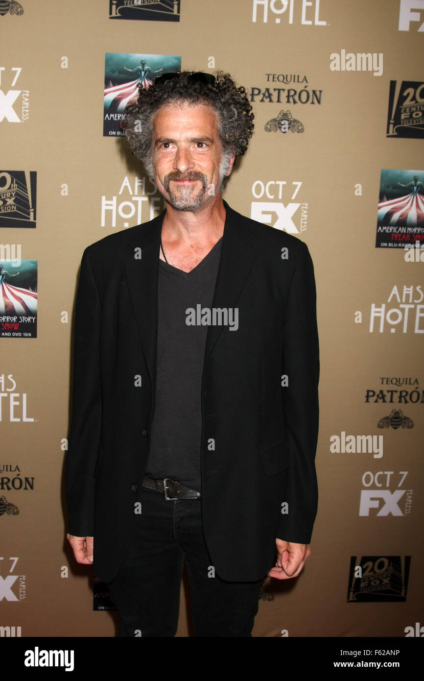 Premiere screening of FX's 'American Horror Story: Hotel' at Regal Cinemas L.A. Live - Arrivals  Featuring: John Ales Where: Los Angeles, California, United States When: 03 Oct 2015 Stock Photo
