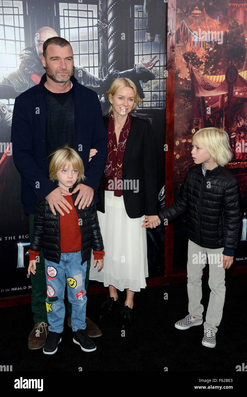 Pan New York Premiere Red Carpet Arrivals Featuring Liev Schreiber