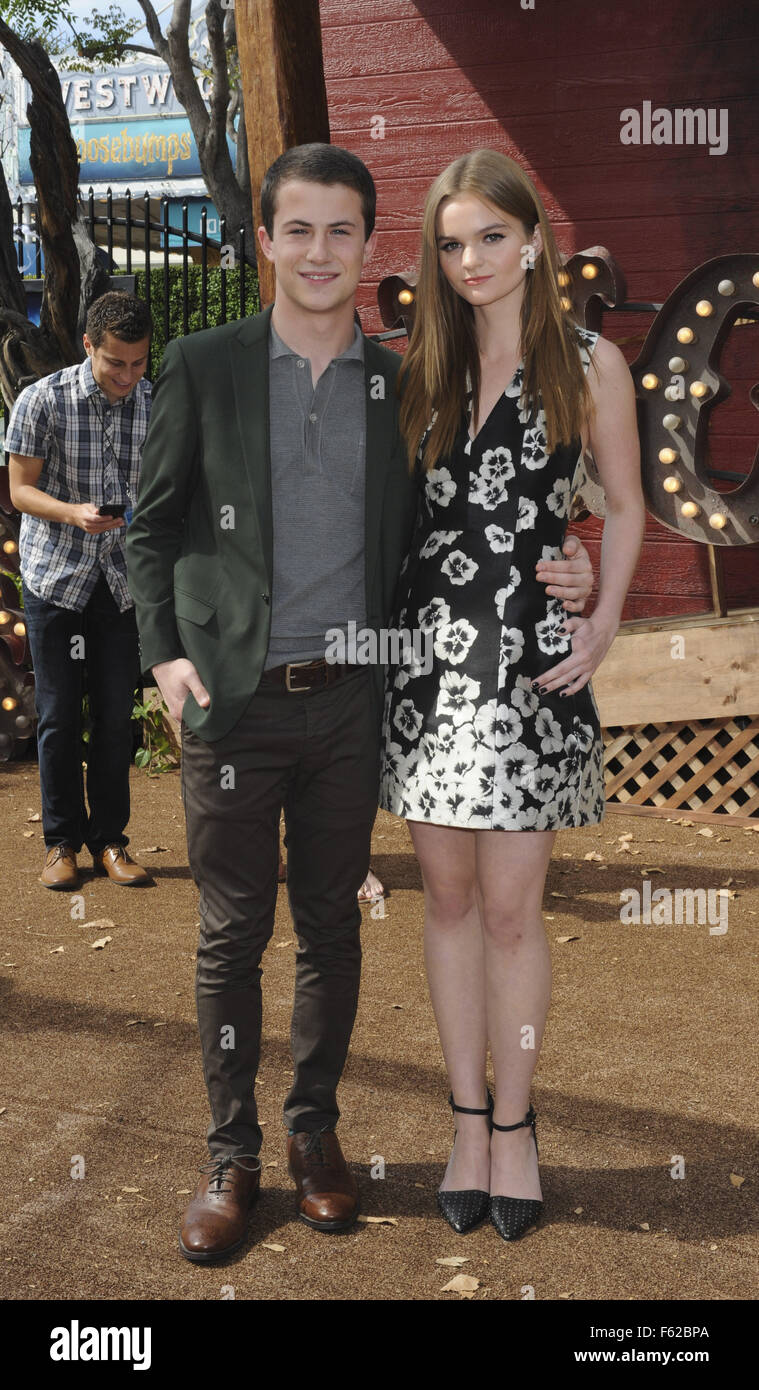 Los Angeles premiere of &lsquo;Goosebumps&rsquo; - Arrivals Featuring: Dylan