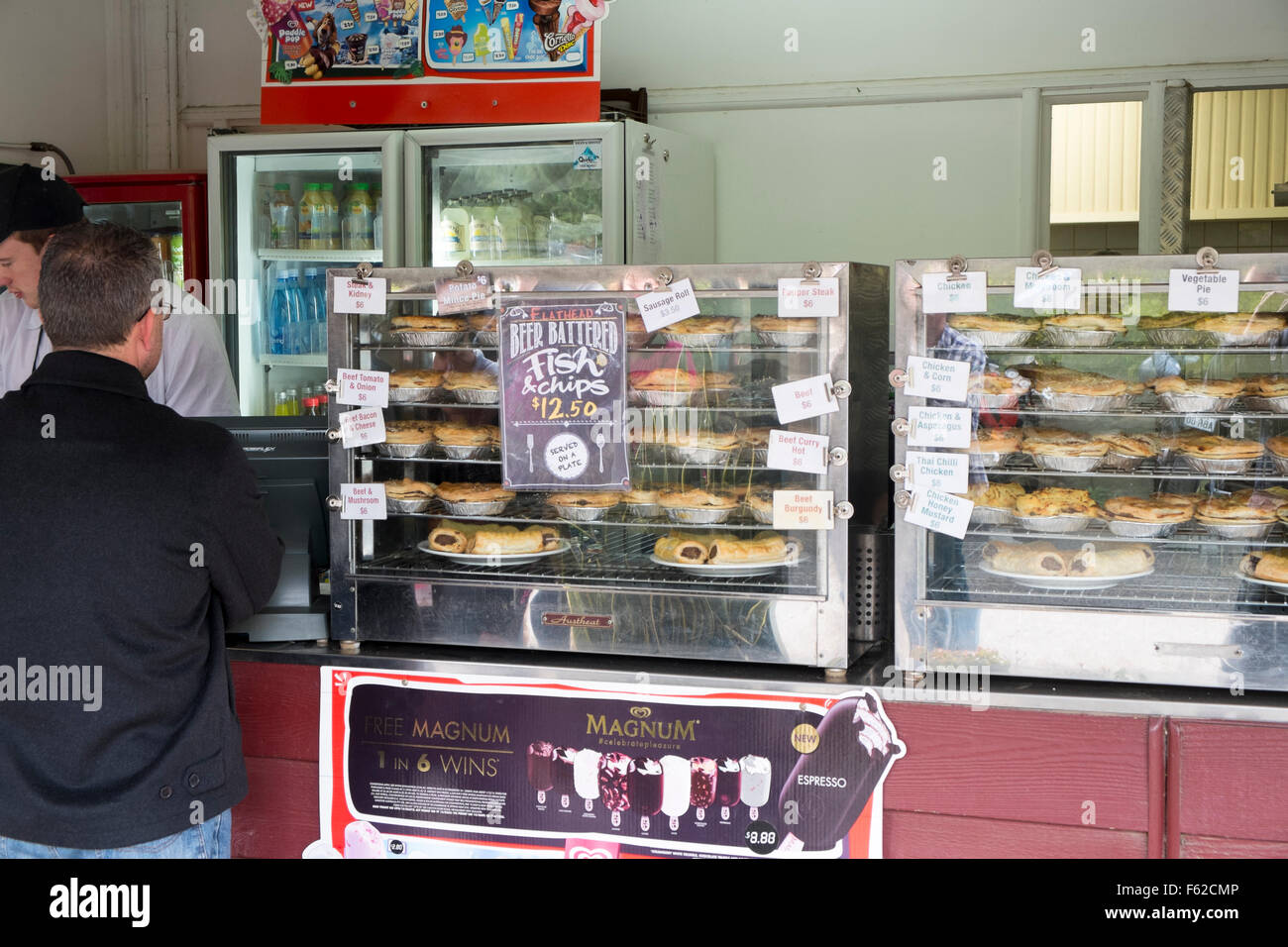 Man buys pies hires stock photography and images Alamy