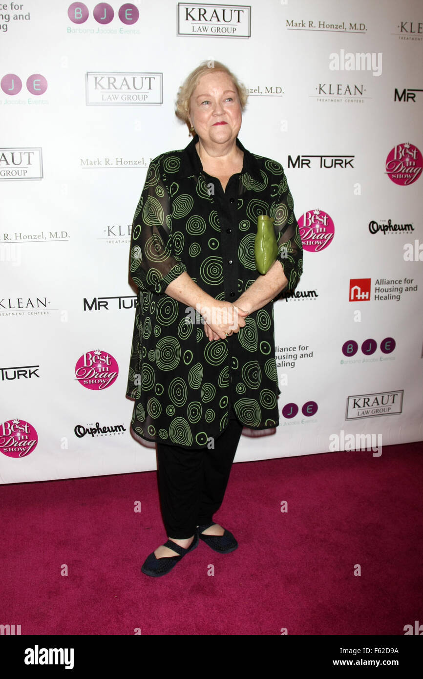 Best in Drag 2015 - Arrivals  Featuring: Kathy Kinney Where: Los Angeles, California, United States When: 05 Oct 2015 Stock Photo