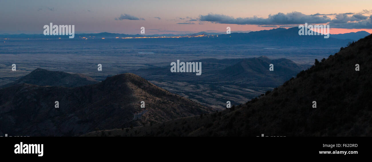 Sonoran desert sunset panorama hi-res stock photography and images - Alamy