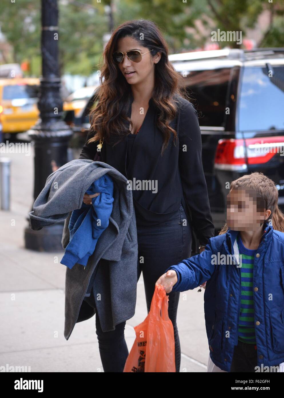 Matthew McConaughey and wife Camila Alves out with their two children