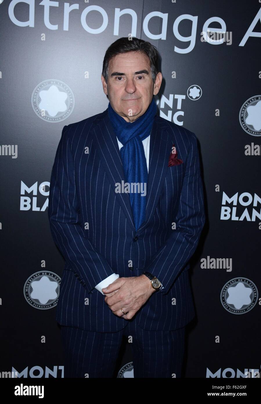 New York, NY, USA. 10th Nov, 2015. Peter Brant at arrivals for 24th