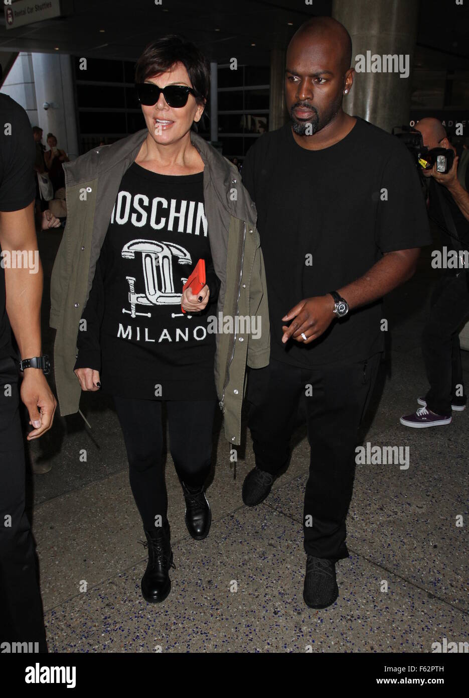 Khloe Kardashian & Kris Jenner Jet Out of NYC After Supporting Kim  Kardashian on 'SNL': Photo 4641808, Corey Gamble, Khloe Kardashian, Kris  Jenner Photos