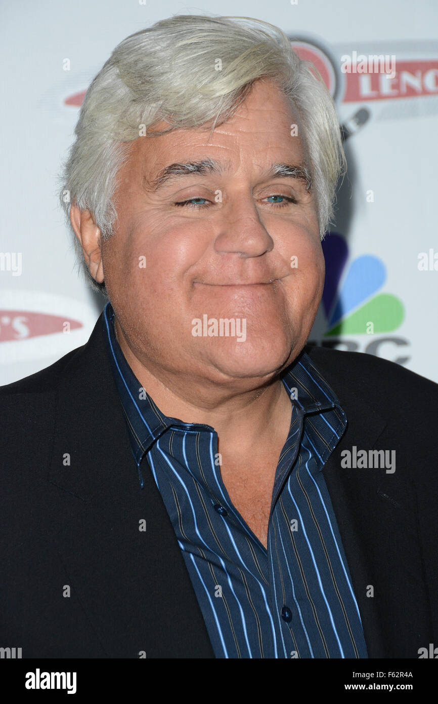 'Jay Leno's Garage' launch party - Arrivals  Featuring: Jay Leno Where: Manhattan, New York, United States When: 07 Oct 2015 Stock Photo