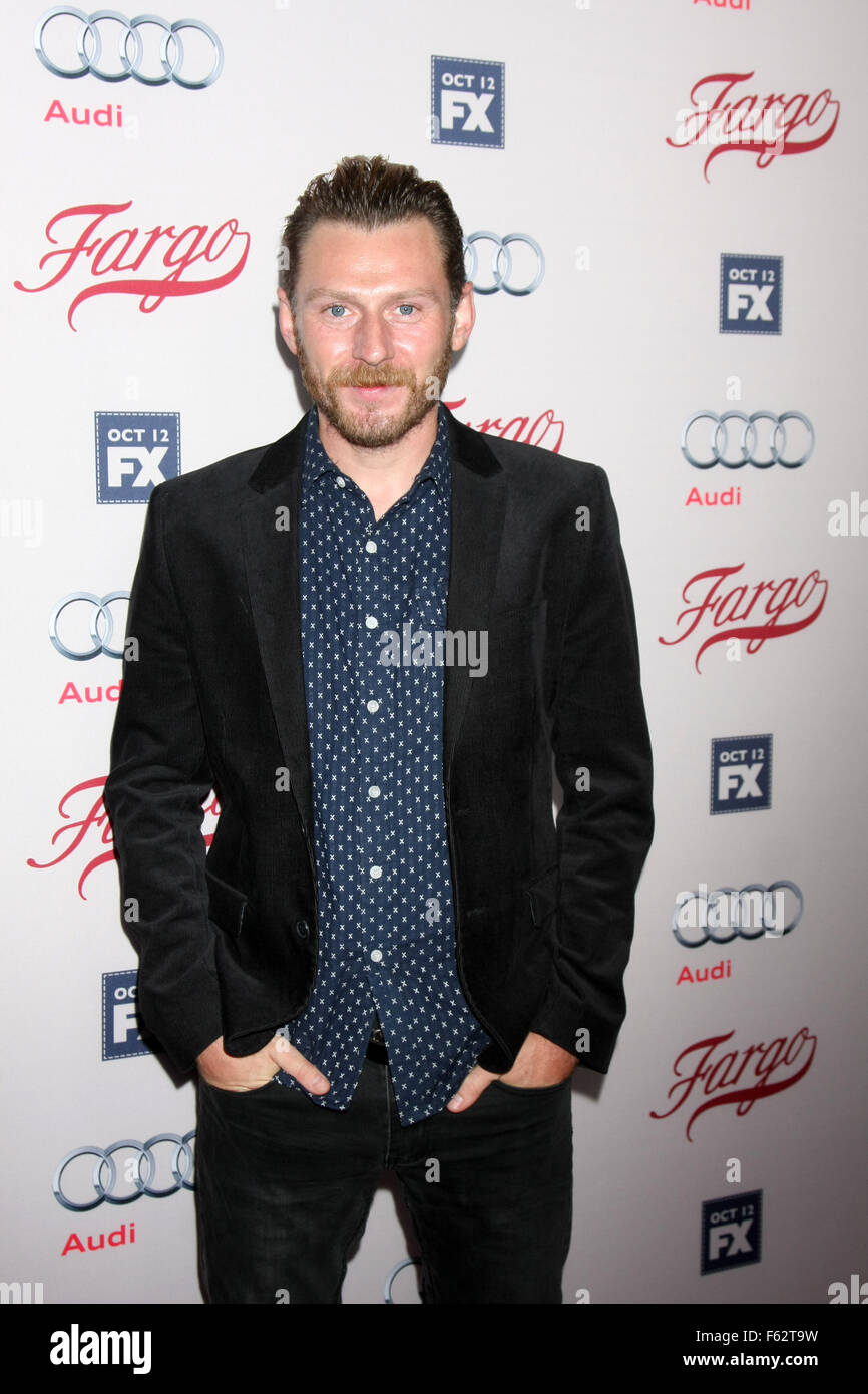 Premiere of FX’s 'Fargo' held at the Arclight Cinemas Hollywood  Featuring: Keir O'Donnell Where: Los Angeles, California, United States When: 07 Oct 2015 Stock Photo