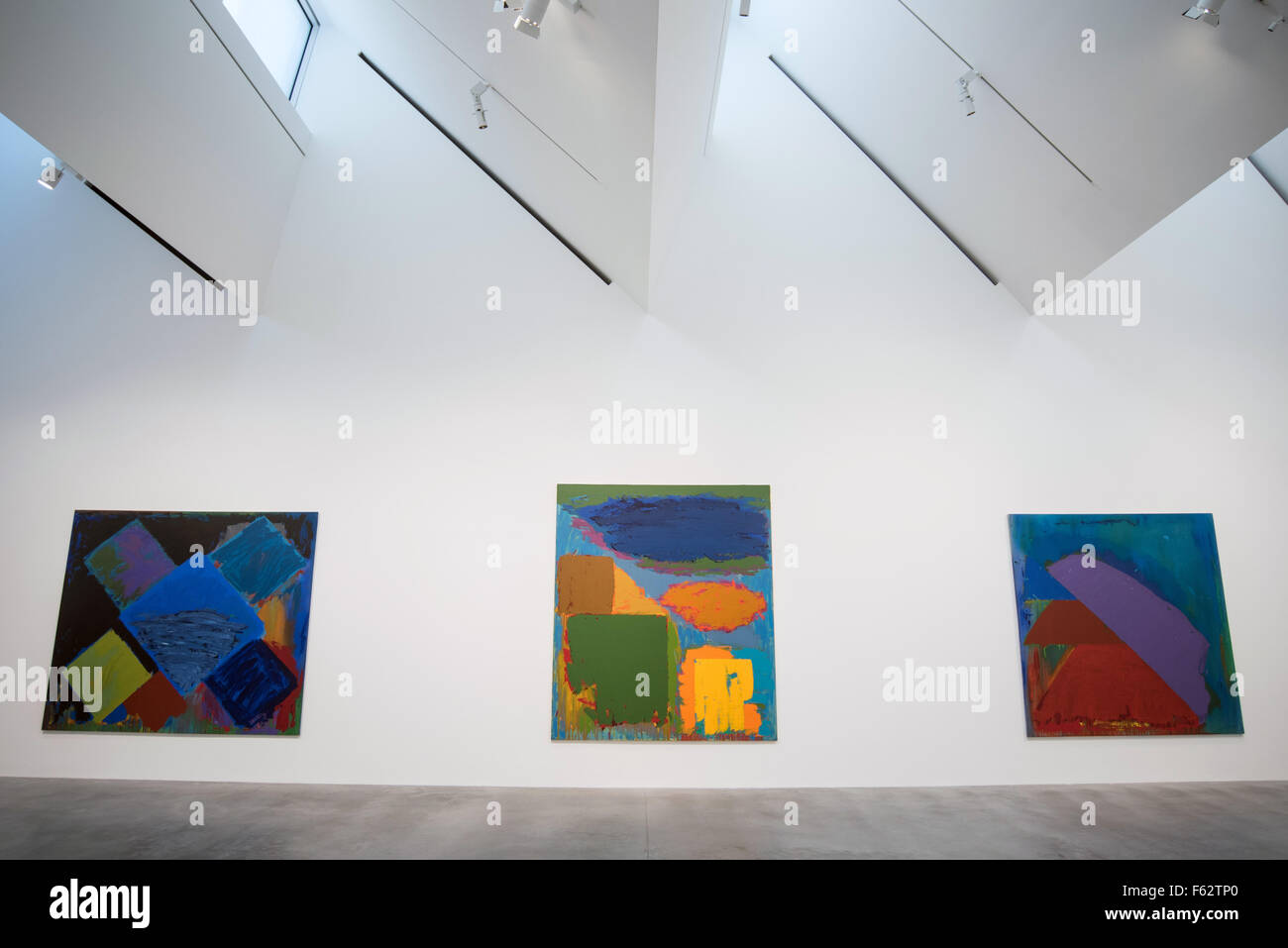 John Hoyland: Power Stations. Exhibition held at Damien Hirst's Newport ...