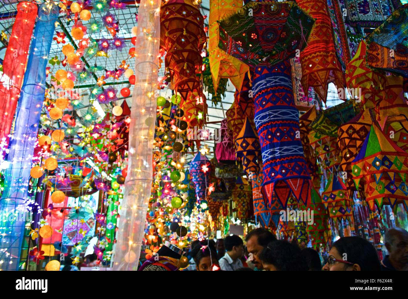 Little india craft market in singapore Stock Photo