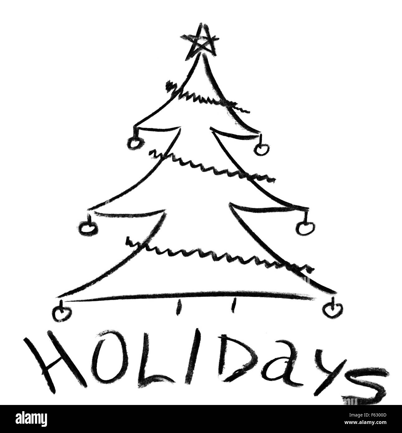 New Year Christmas Celebration Pencil Drawing Stock Illustration 760922806   Shutterstock