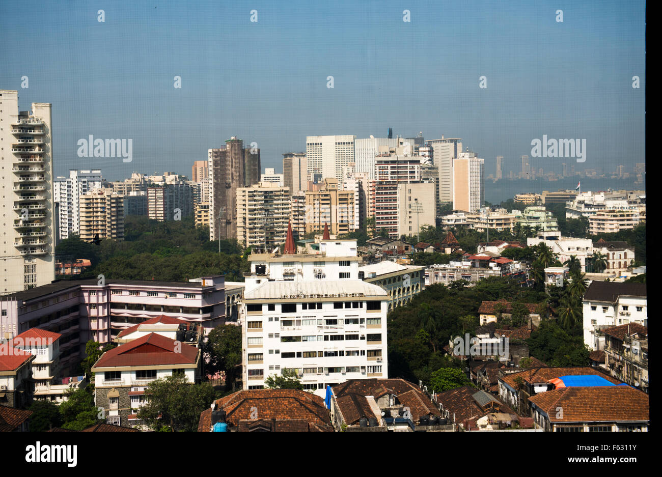 A view of Colaba as seen from the Taj hotel Stock Photo - Alamy