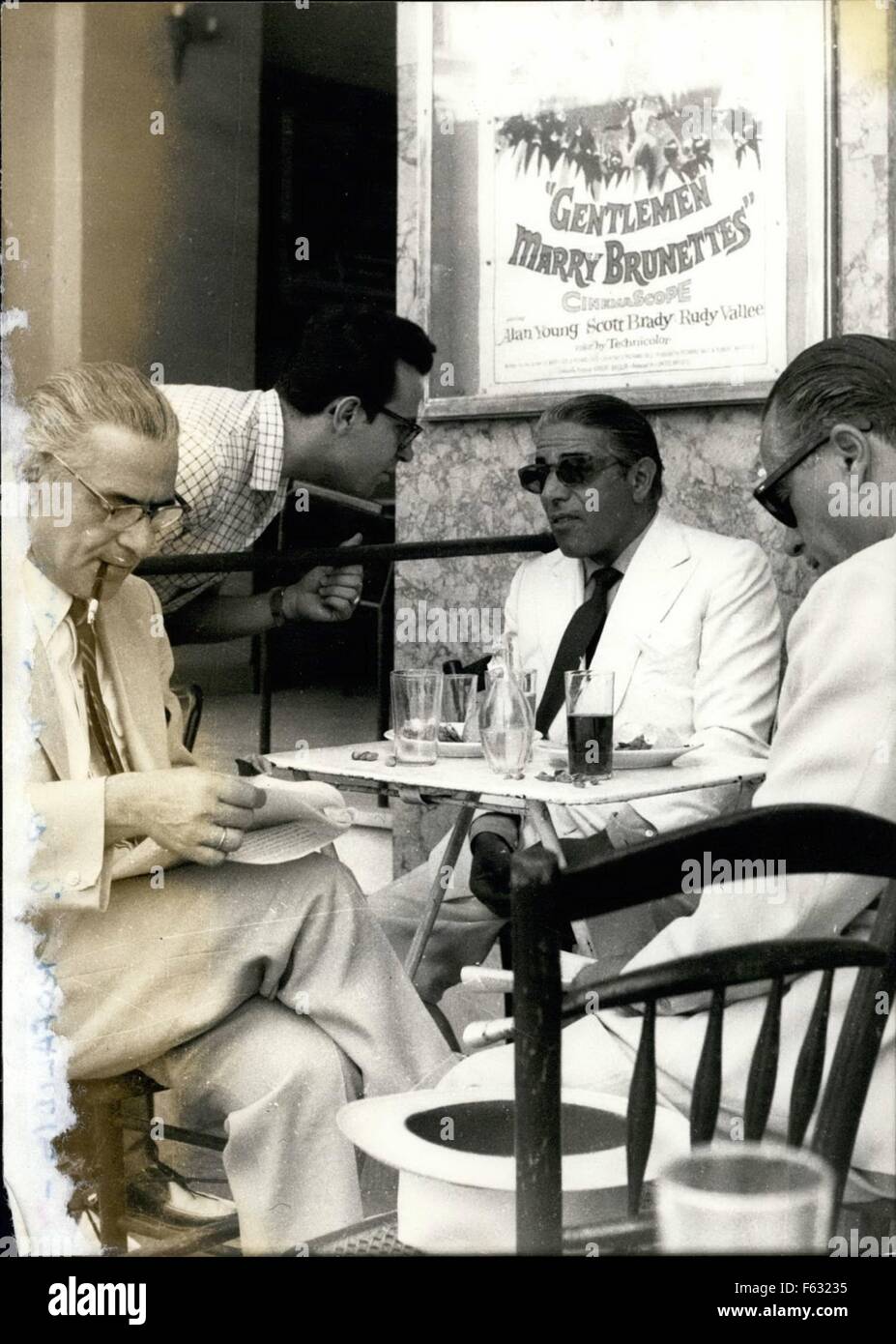 Aristotle onassis hi-res stock photography and images - Alamy