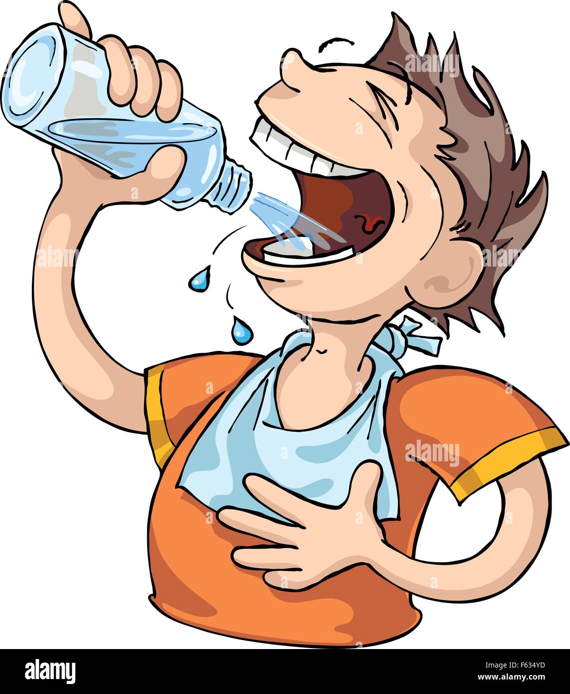 Water Drinking Cartoon Images - Ress Wallpaper