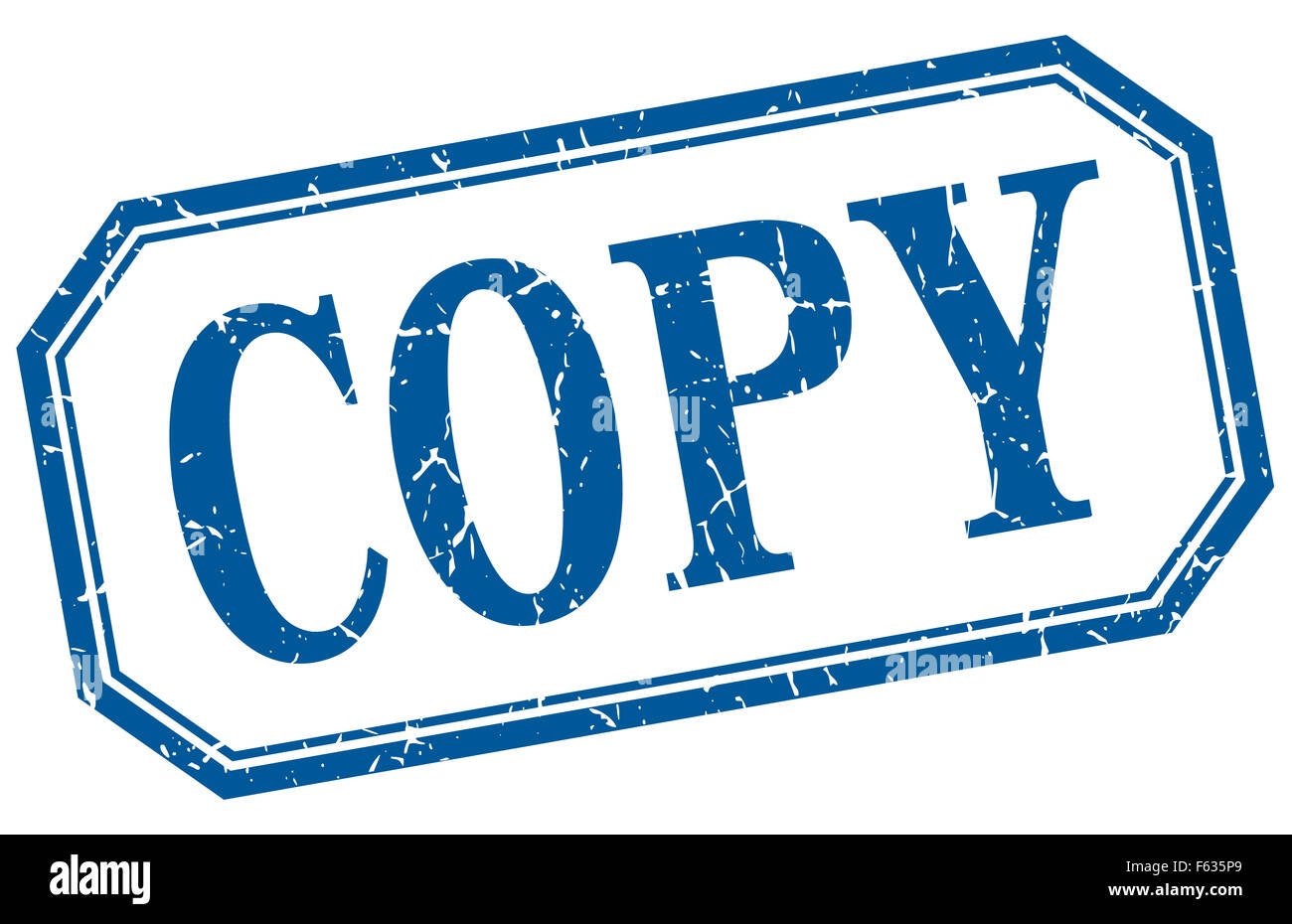 copy square blue grunge vintage isolated label Stock Photo - Alamy