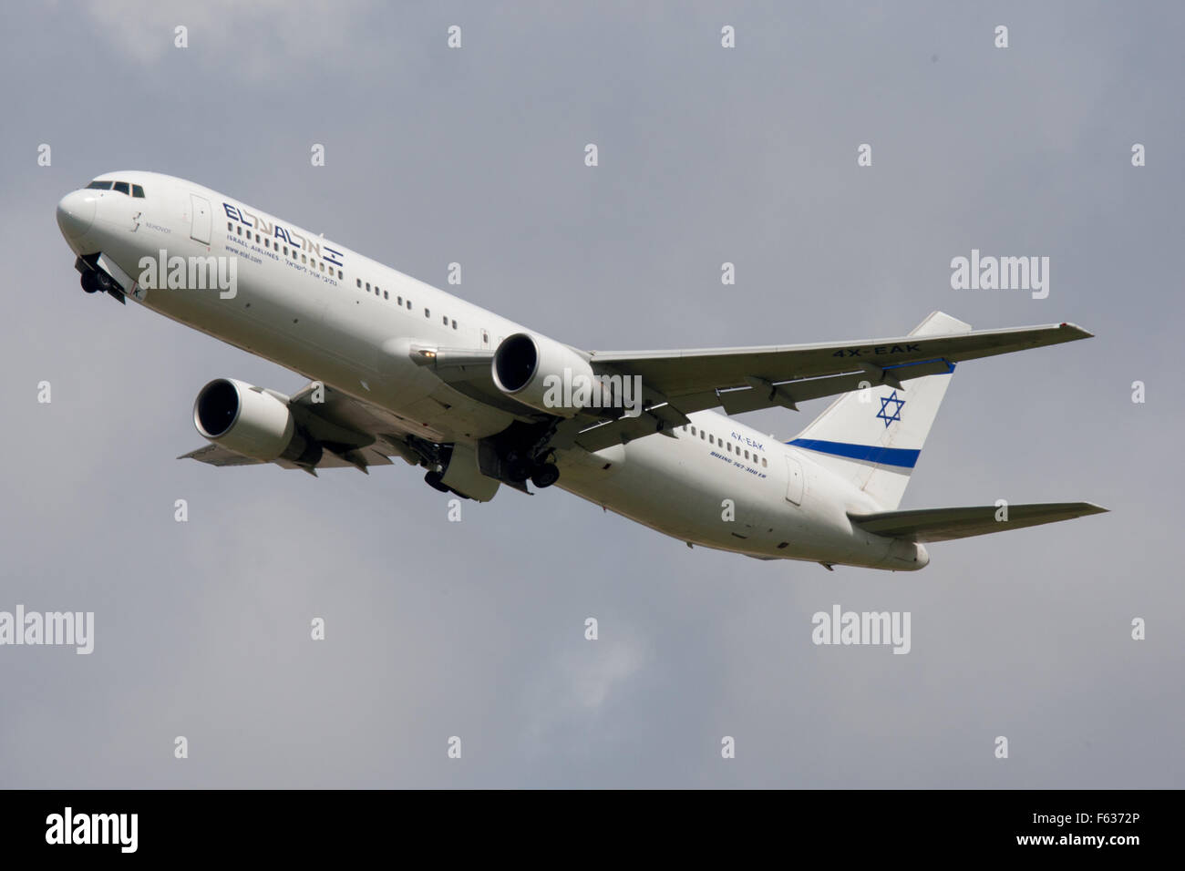 EL AL Boeing 767 Stock Photo - Alamy