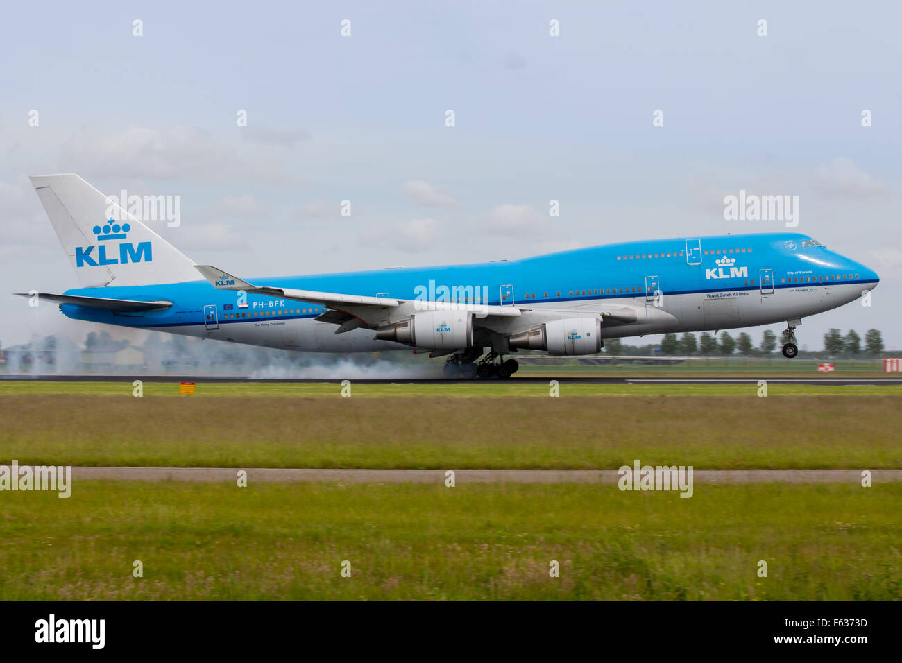 KLM Boeing 747 Stock Photo