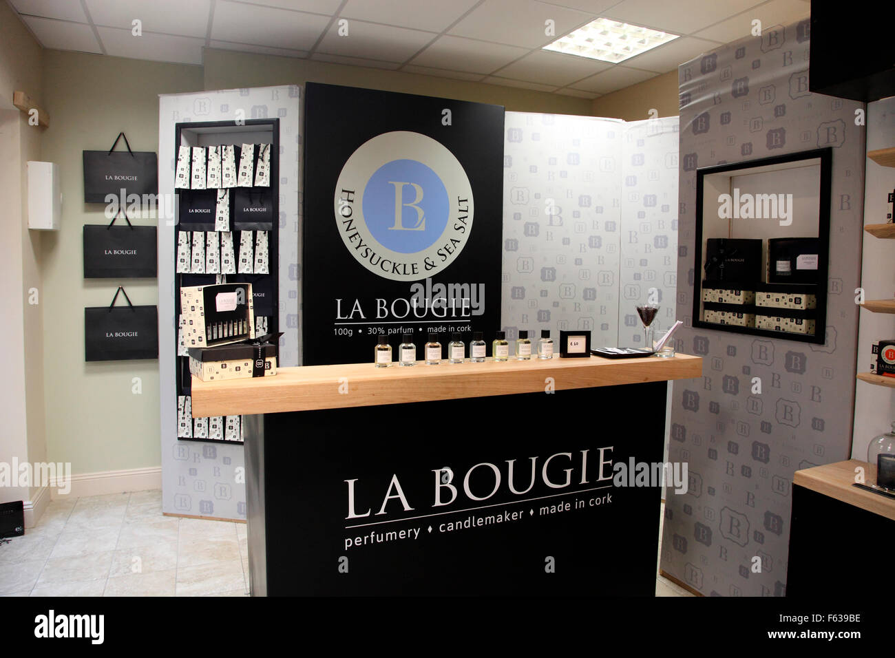 La Bougie perfume shop in Kinsale Stock Photo