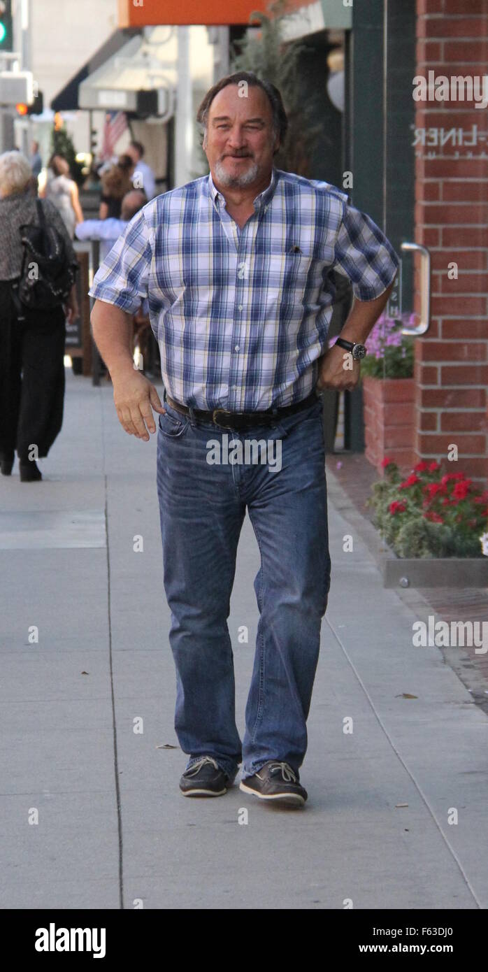 Jim Belushi out and about in Beverly Hills Featuring: Jim Belushi Where