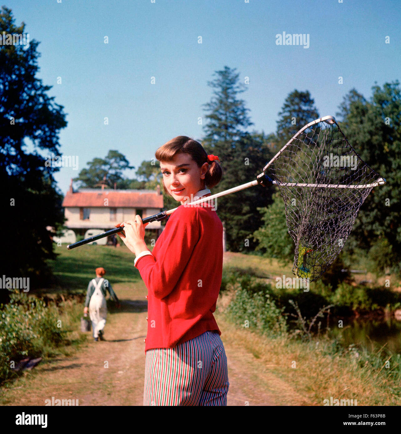 Gary Cooper, Audrey Hepburn Love in the Afternoon 1957 Allied Artists  File Reference # 32733 231THA Stock Photo - Alamy