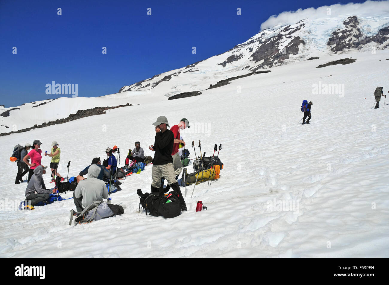 While considered a dangerous volcano on the Ring of Fire, Mount Rainier