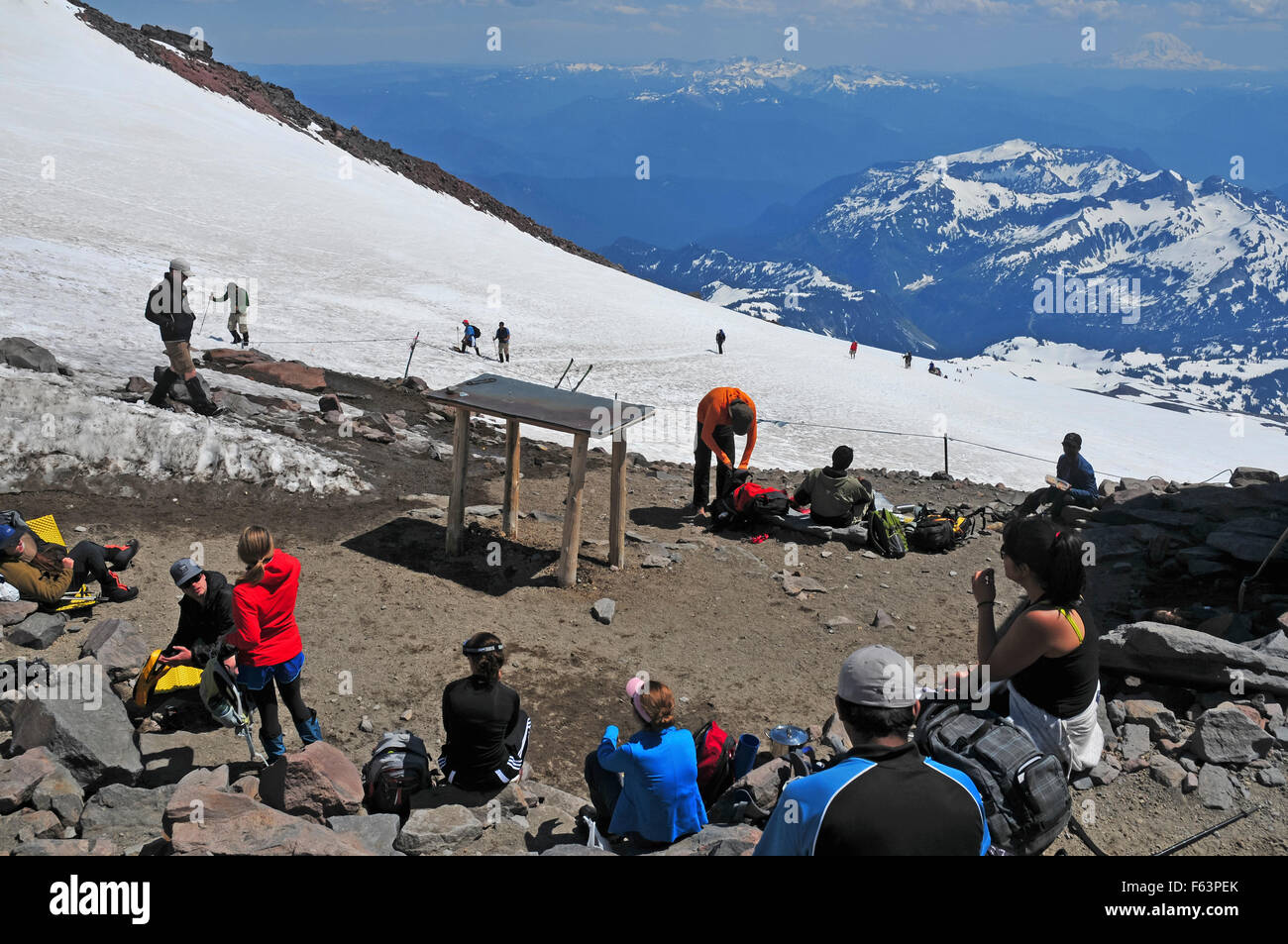 While considered a dangerous volcano on the Ring of Fire, Mount Rainier