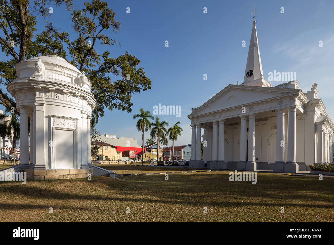 St George's Church in Georgetown, Penang, Malaysia Stock Photo