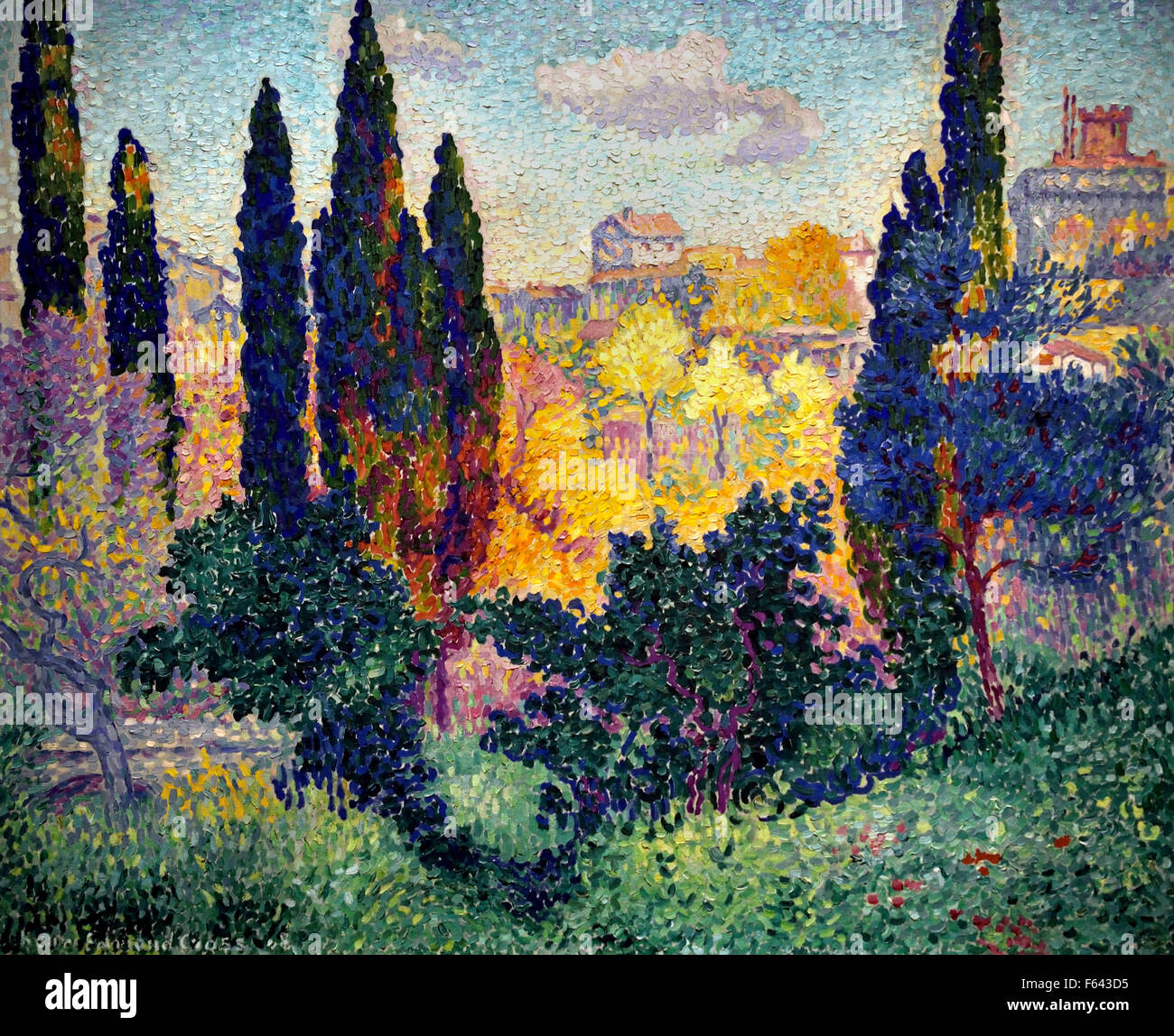 Henri Edmond Cross、ANTIBESAPRES-MIDI、画集画