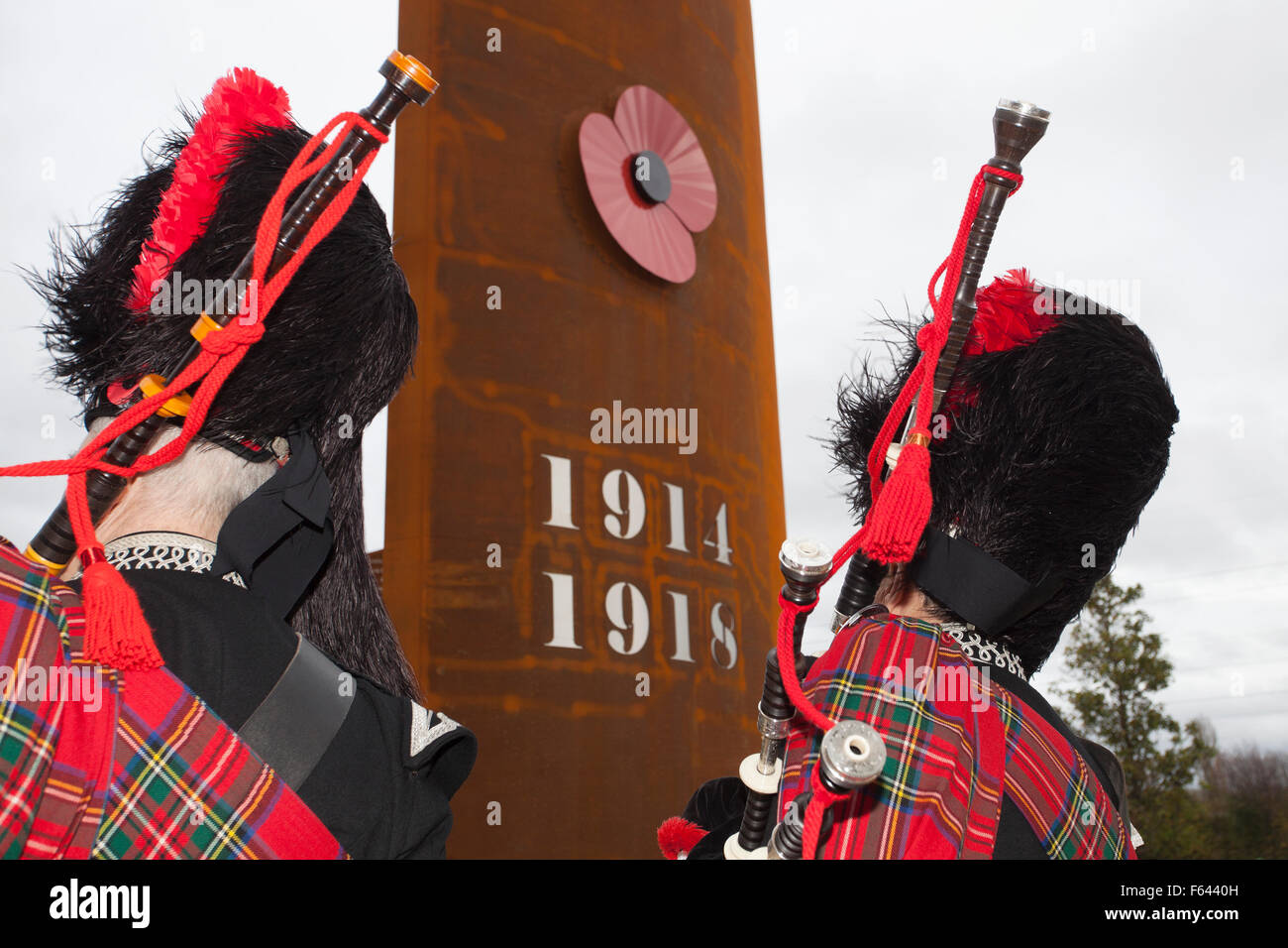 Monument commemorating first battle world hires stock photography and