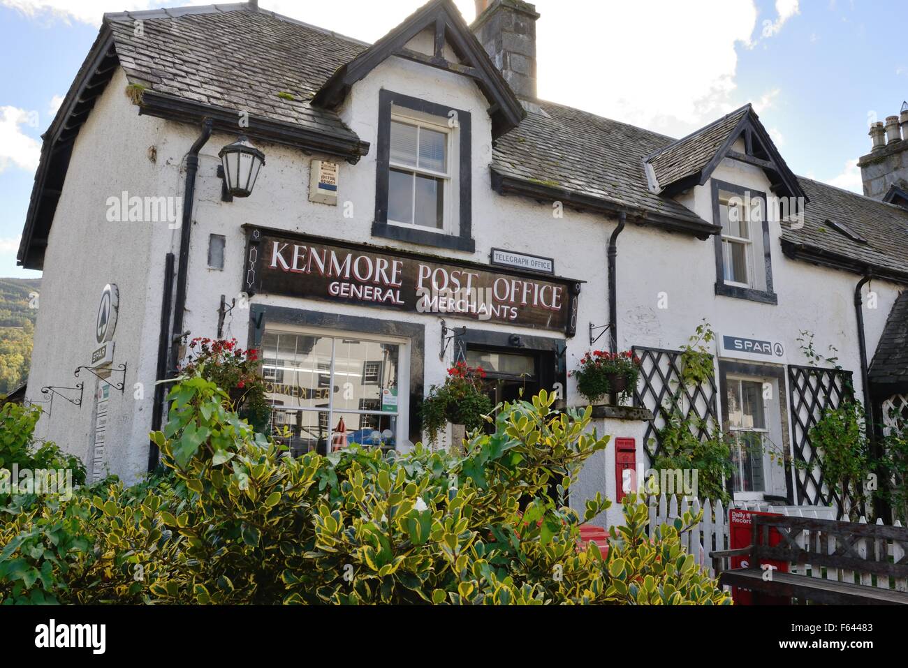 Kenmore Post office, The Square, Kenmore, Perthshire, Scotland Stock
