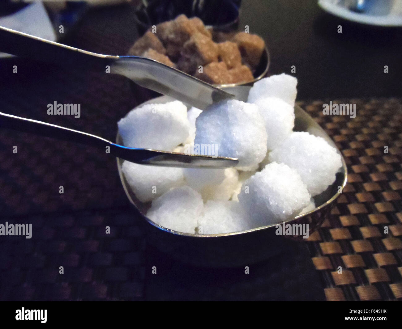 White sugar Stock Photo