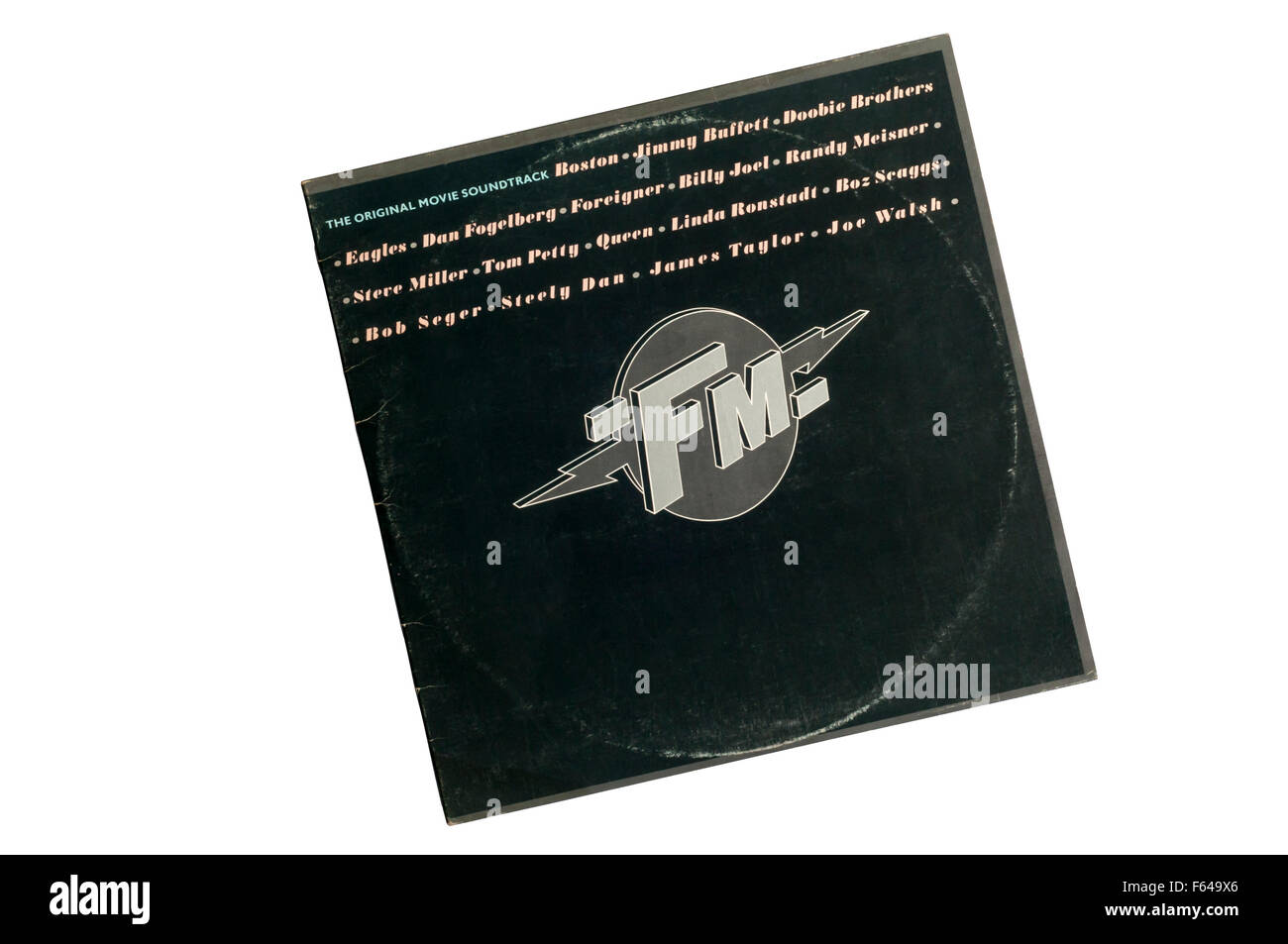 FM was the original soundtrack to the 1978 hit film / movie FM. Stock Photo
