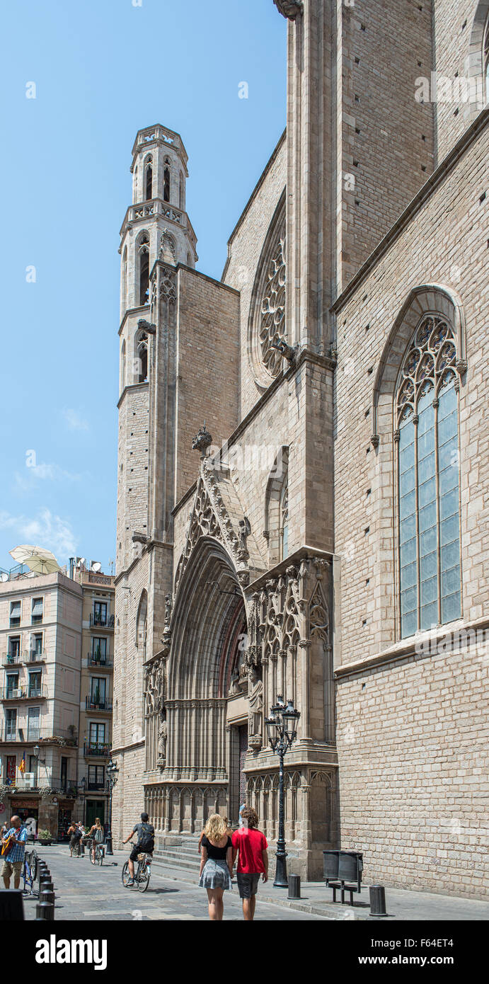 Basílica de santa maria del mar hi-res stock photography and images - Alamy