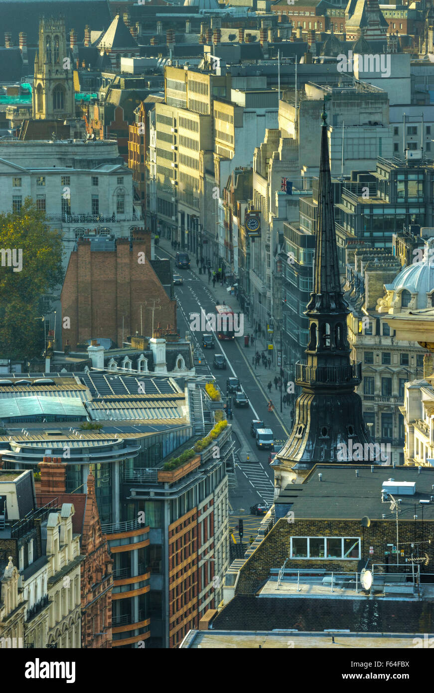 fleet street,  London Stock Photo