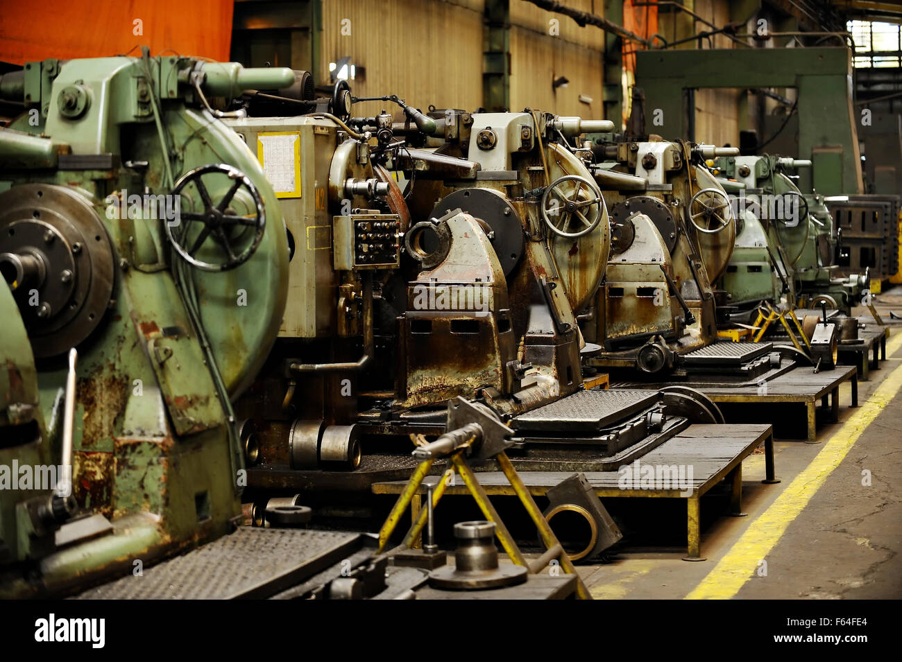 Old Industrial Machines