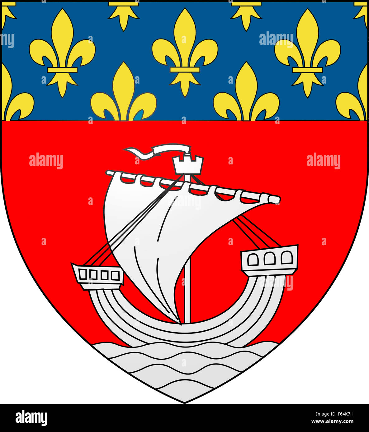 Coat arms paris hi-res stock photography and images - Alamy