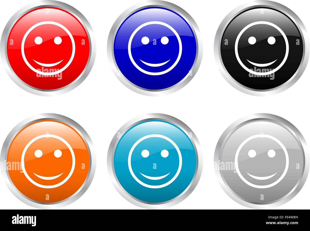 Face reflection on screen Stock Vector Images - Alamy