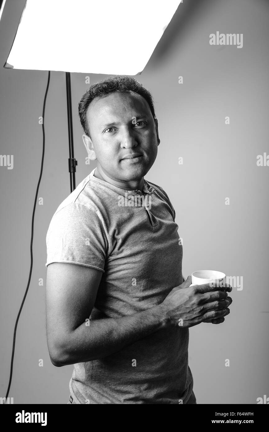 Studio strobes Black and White Stock Photos & Images Alamy